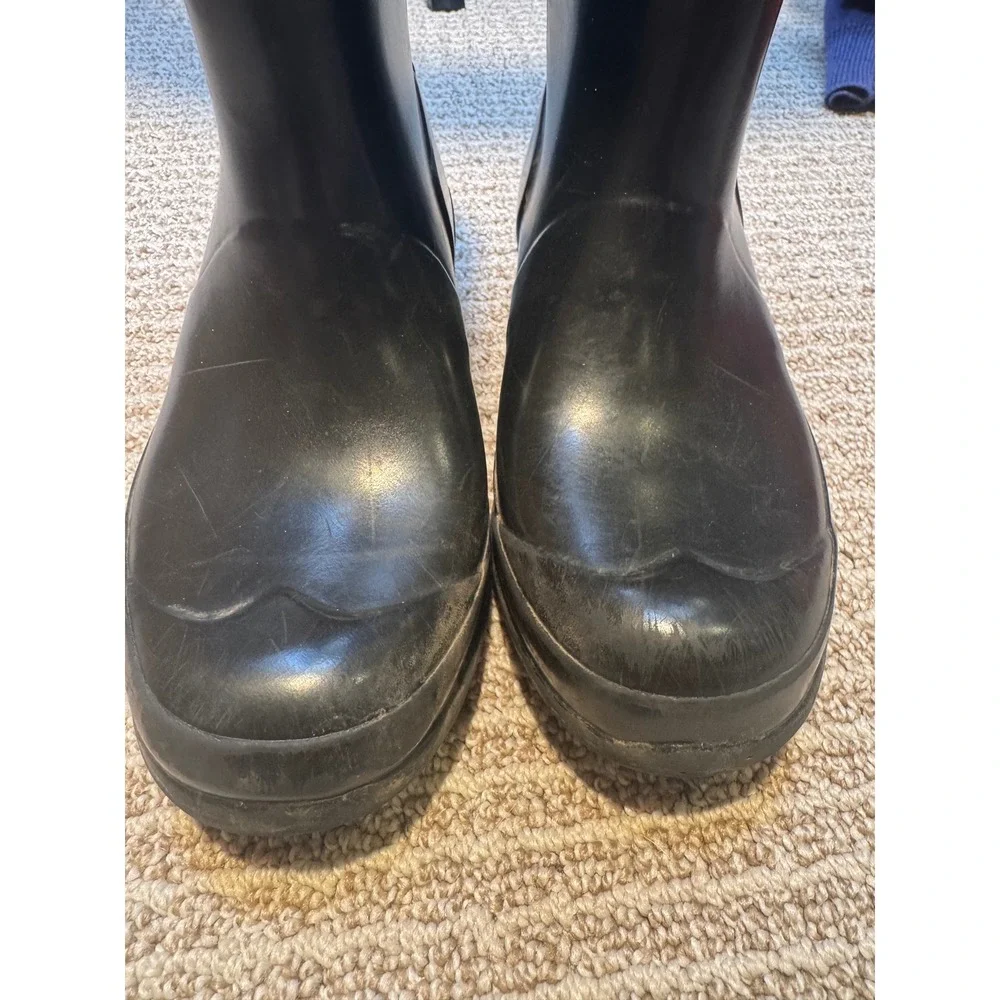 Hunter‎ Kids Original First Classic Rain Boots Black Matte Waterproof 13/1 2G